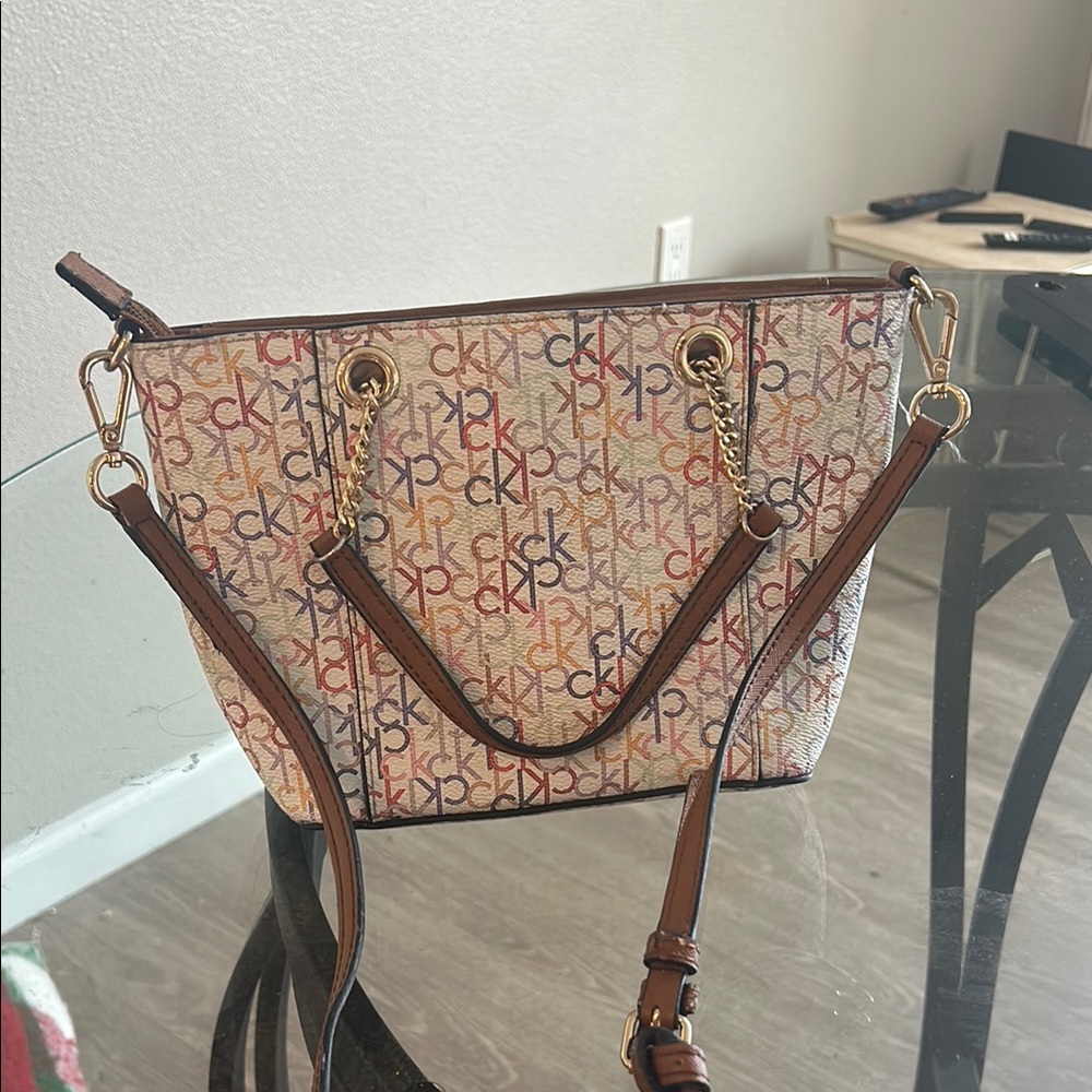 Calvin Klein Multicolor Logo Tote Bag